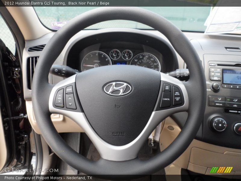  2012 Elantra GLS Touring Steering Wheel