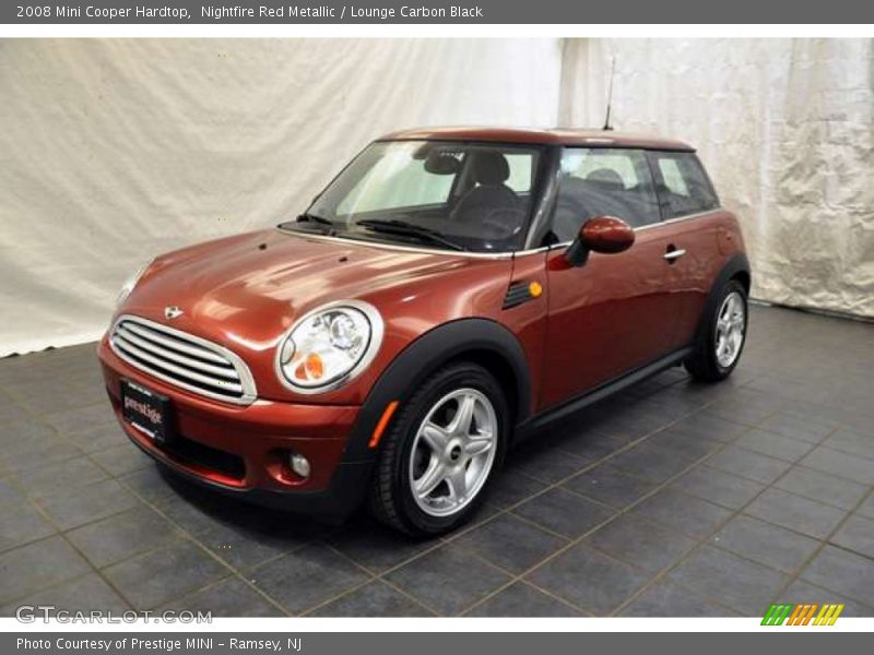 Nightfire Red Metallic / Lounge Carbon Black 2008 Mini Cooper Hardtop