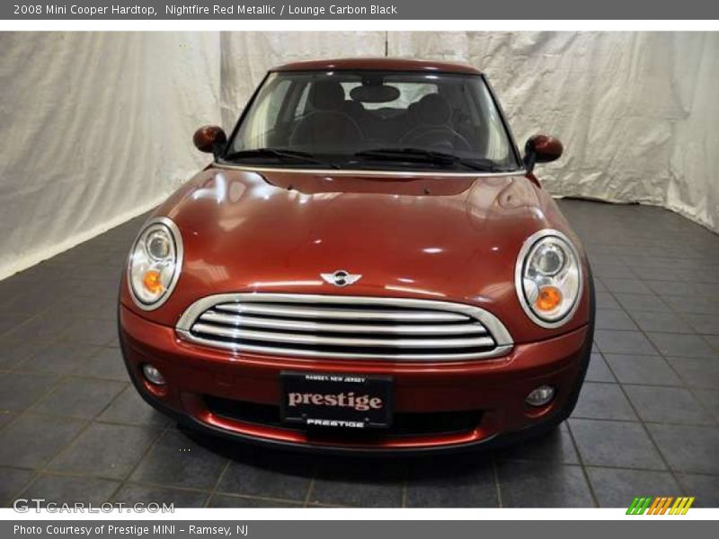 Nightfire Red Metallic / Lounge Carbon Black 2008 Mini Cooper Hardtop