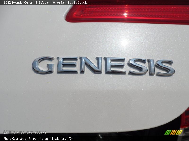  2012 Genesis 3.8 Sedan Logo