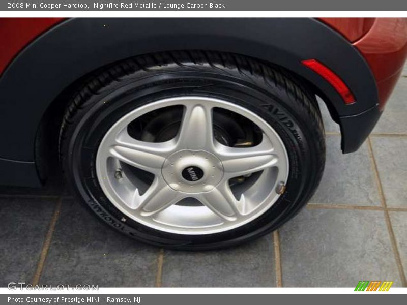 Nightfire Red Metallic / Lounge Carbon Black 2008 Mini Cooper Hardtop