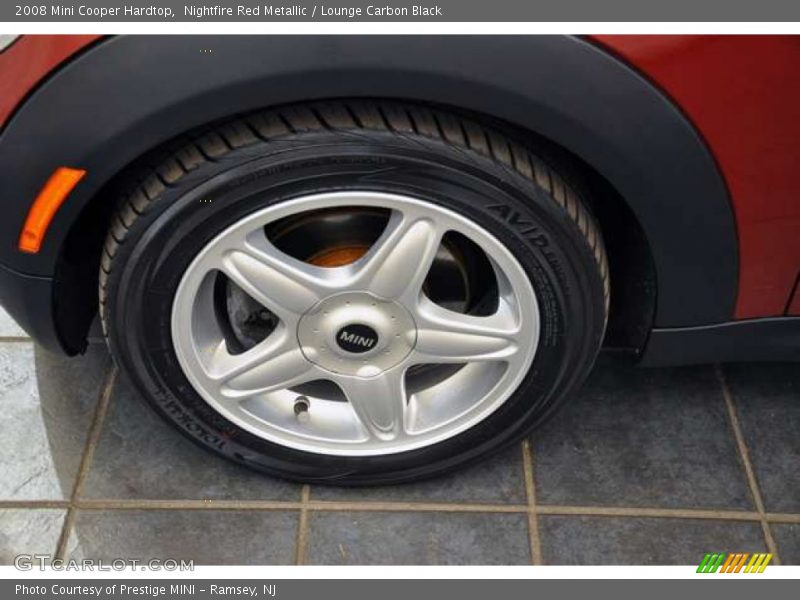 Nightfire Red Metallic / Lounge Carbon Black 2008 Mini Cooper Hardtop