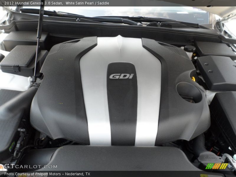  2012 Genesis 3.8 Sedan Engine - 3.8 Liter GDI DOHC 24-Valve D-CVVT V6