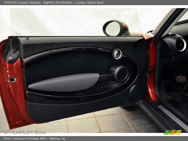 Nightfire Red Metallic / Lounge Carbon Black 2008 Mini Cooper Hardtop