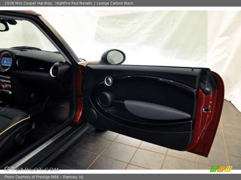 Nightfire Red Metallic / Lounge Carbon Black 2008 Mini Cooper Hardtop