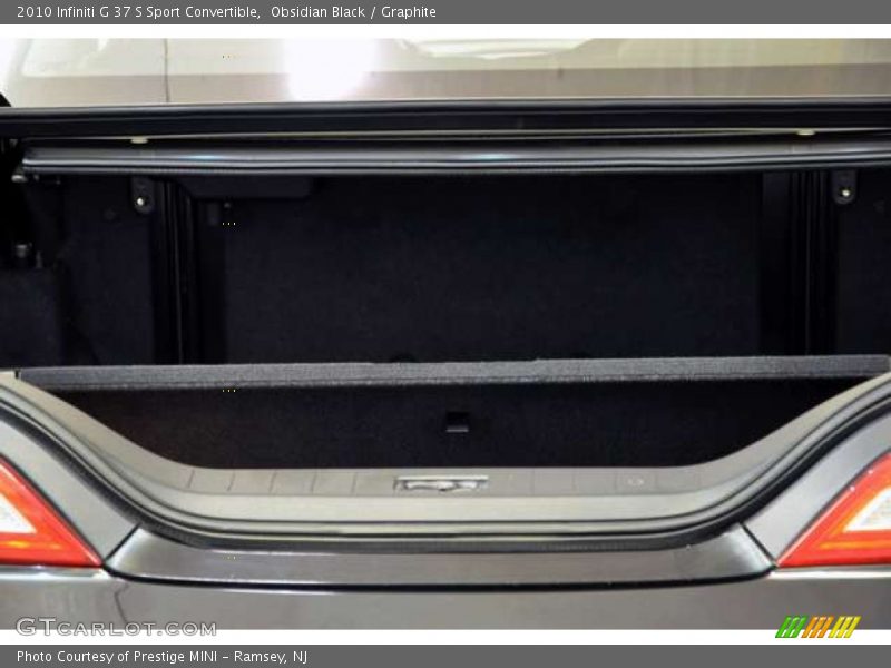 Obsidian Black / Graphite 2010 Infiniti G 37 S Sport Convertible