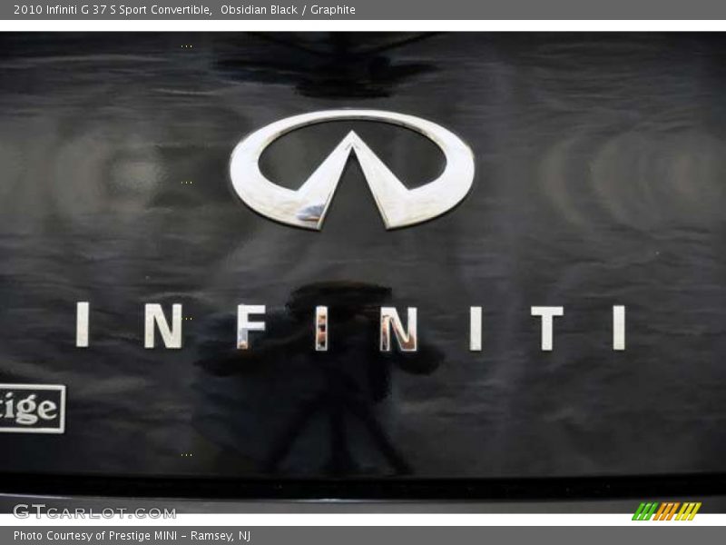 Obsidian Black / Graphite 2010 Infiniti G 37 S Sport Convertible