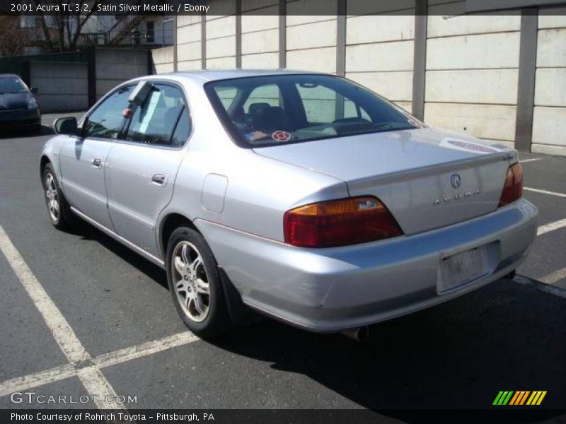 Satin Silver Metallic / Ebony 2001 Acura TL 3.2