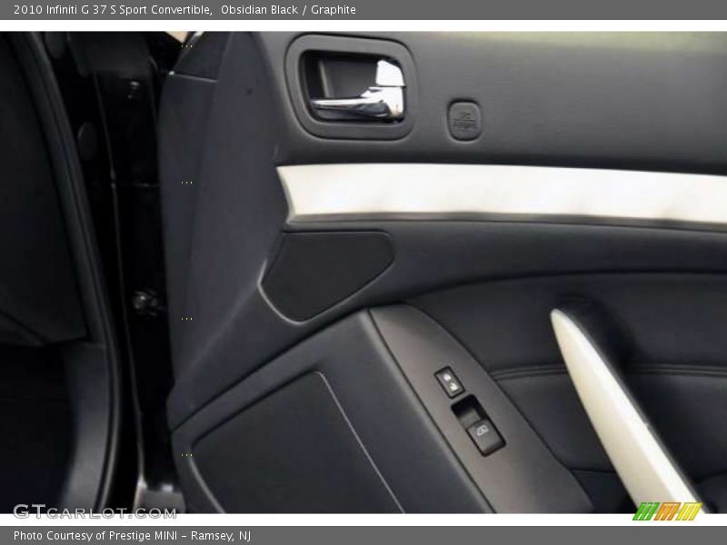 Obsidian Black / Graphite 2010 Infiniti G 37 S Sport Convertible