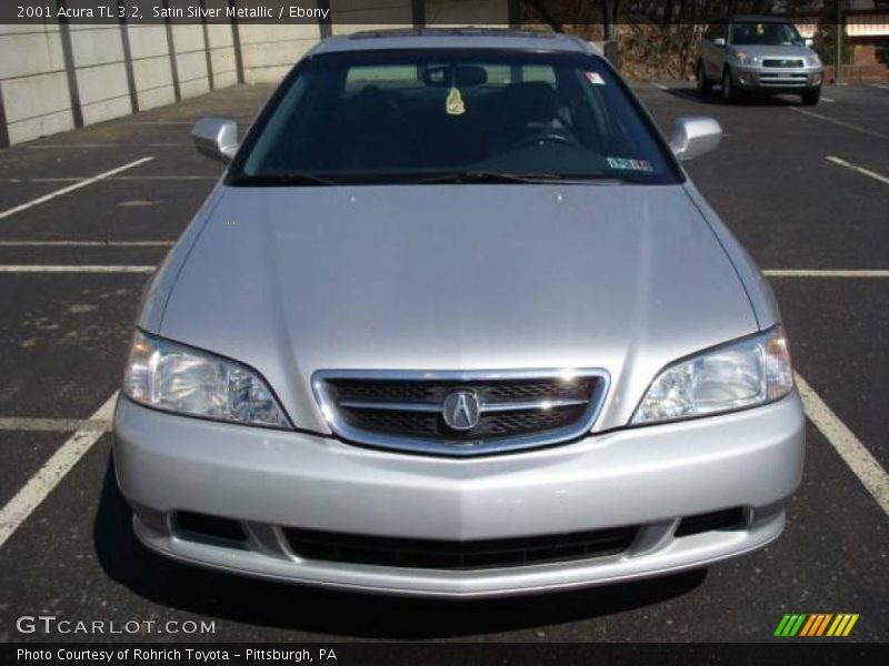 Satin Silver Metallic / Ebony 2001 Acura TL 3.2