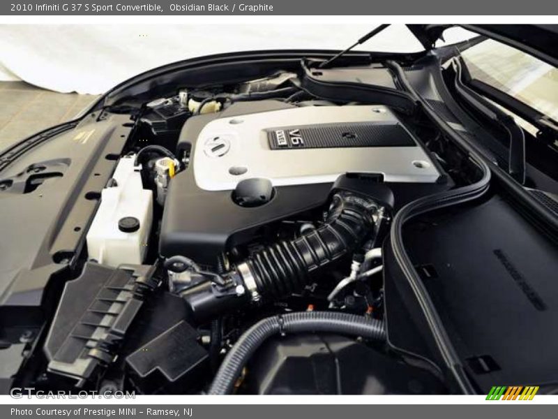  2010 G 37 S Sport Convertible Engine - 3.7 Liter DOHC 24-Valve CVTCS V6