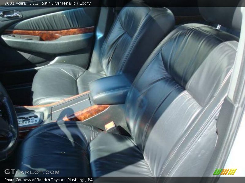 Satin Silver Metallic / Ebony 2001 Acura TL 3.2