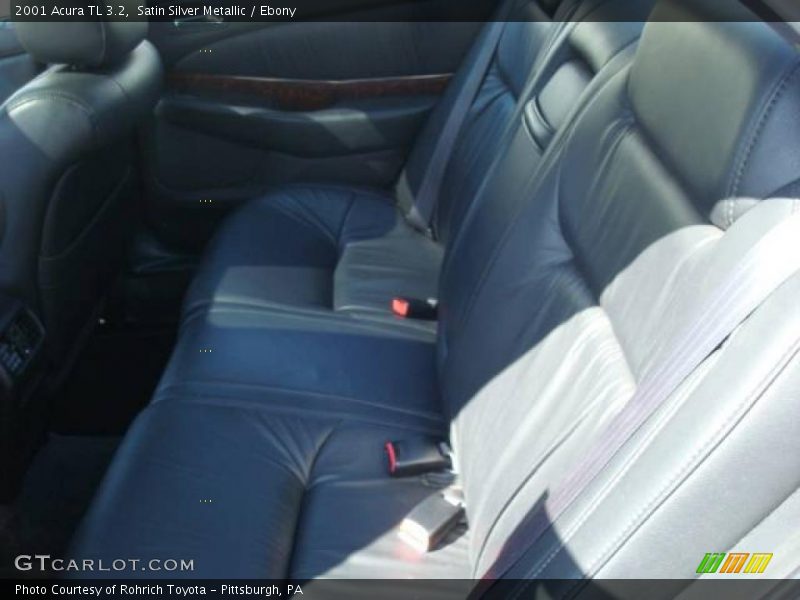 Satin Silver Metallic / Ebony 2001 Acura TL 3.2