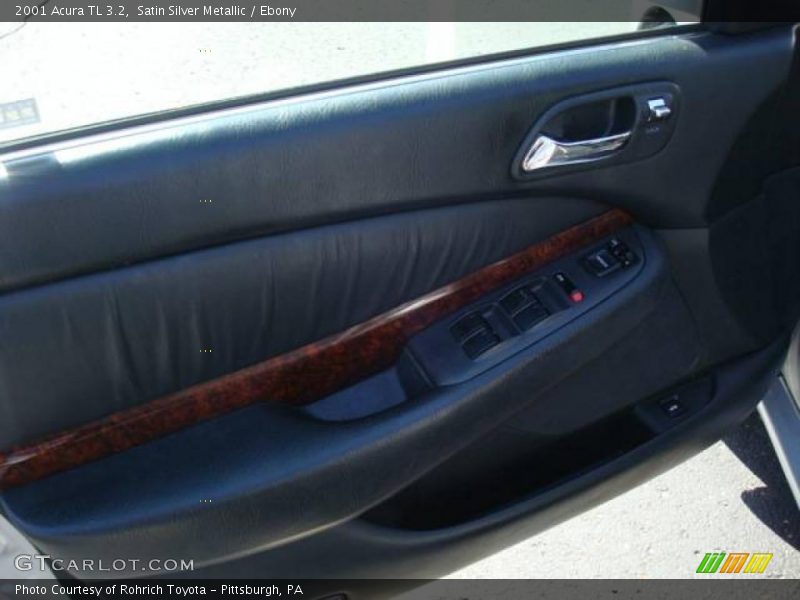 Satin Silver Metallic / Ebony 2001 Acura TL 3.2