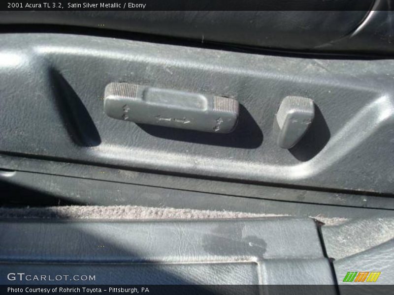 Satin Silver Metallic / Ebony 2001 Acura TL 3.2