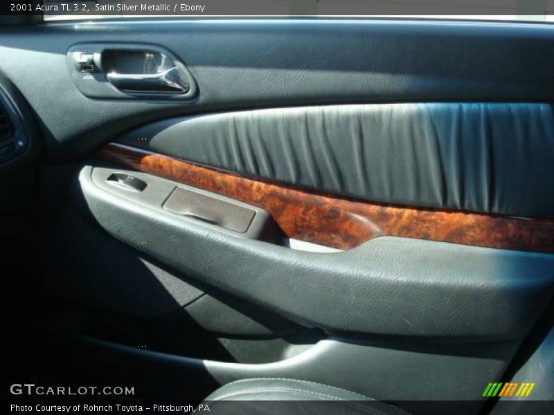 Satin Silver Metallic / Ebony 2001 Acura TL 3.2