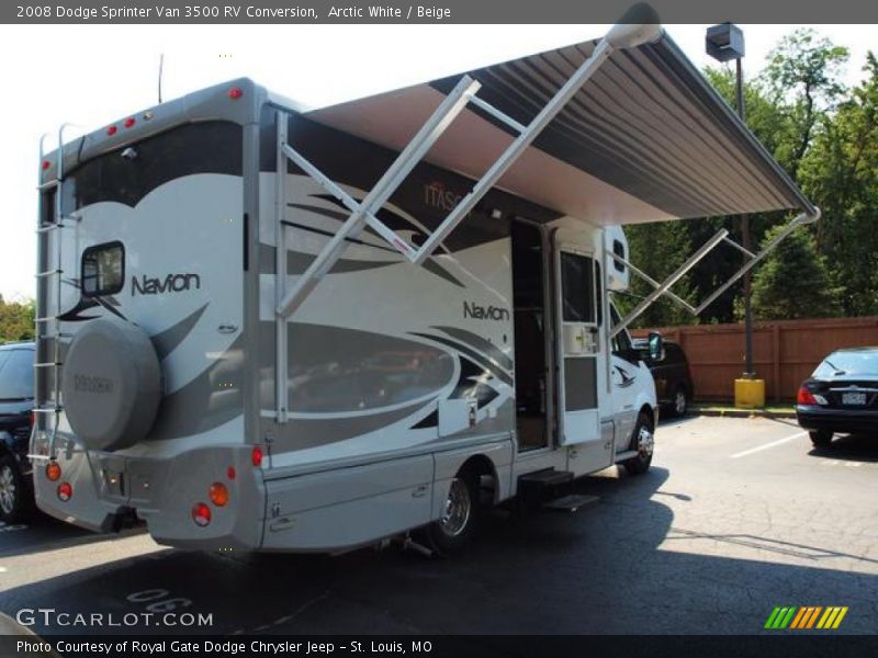 Arctic White / Beige 2008 Dodge Sprinter Van 3500 RV Conversion