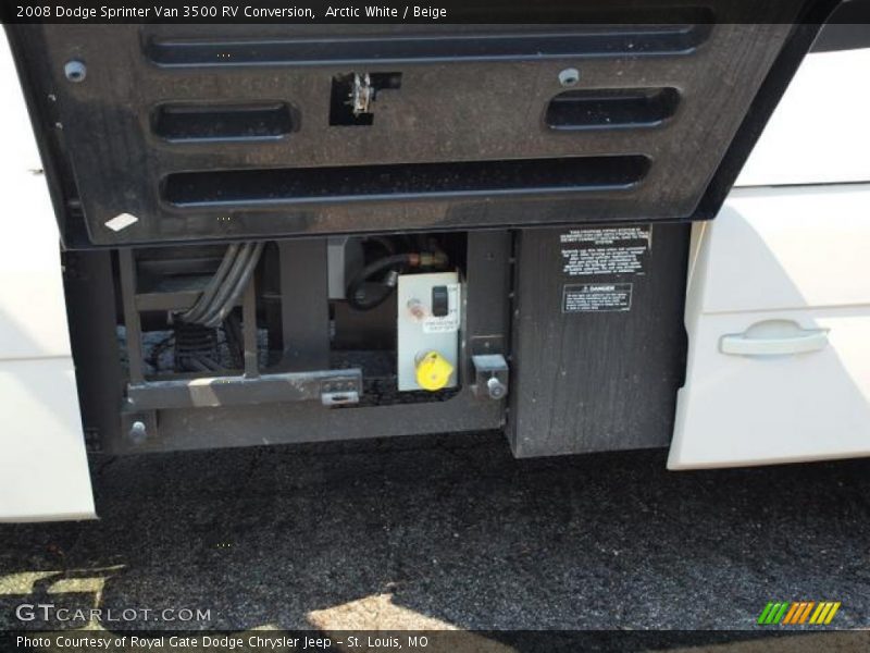 Arctic White / Beige 2008 Dodge Sprinter Van 3500 RV Conversion