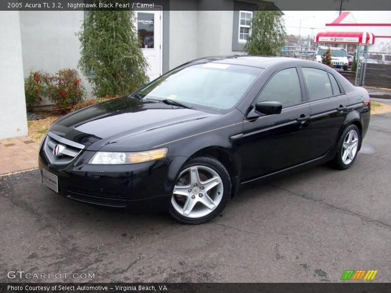 Nighthawk Black Pearl / Camel 2005 Acura TL 3.2