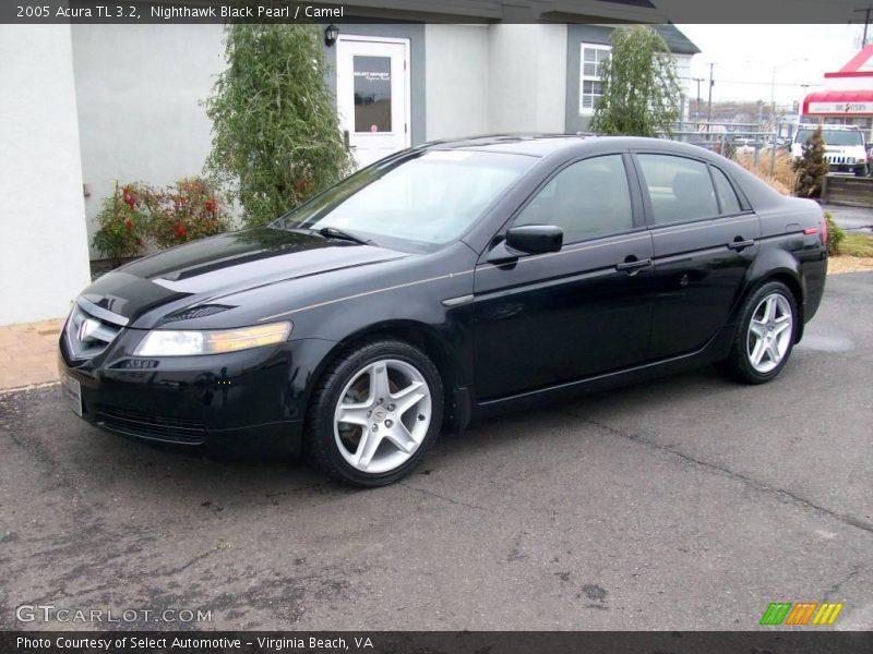 Nighthawk Black Pearl / Camel 2005 Acura TL 3.2