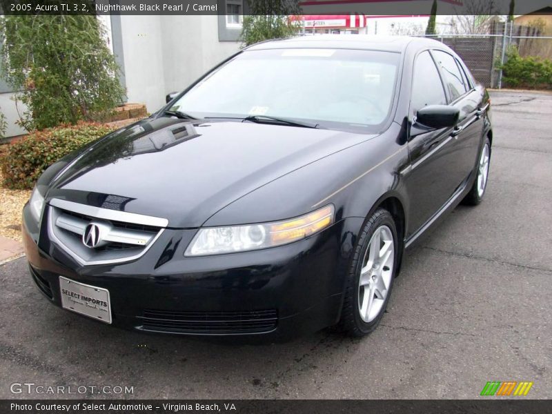 Nighthawk Black Pearl / Camel 2005 Acura TL 3.2