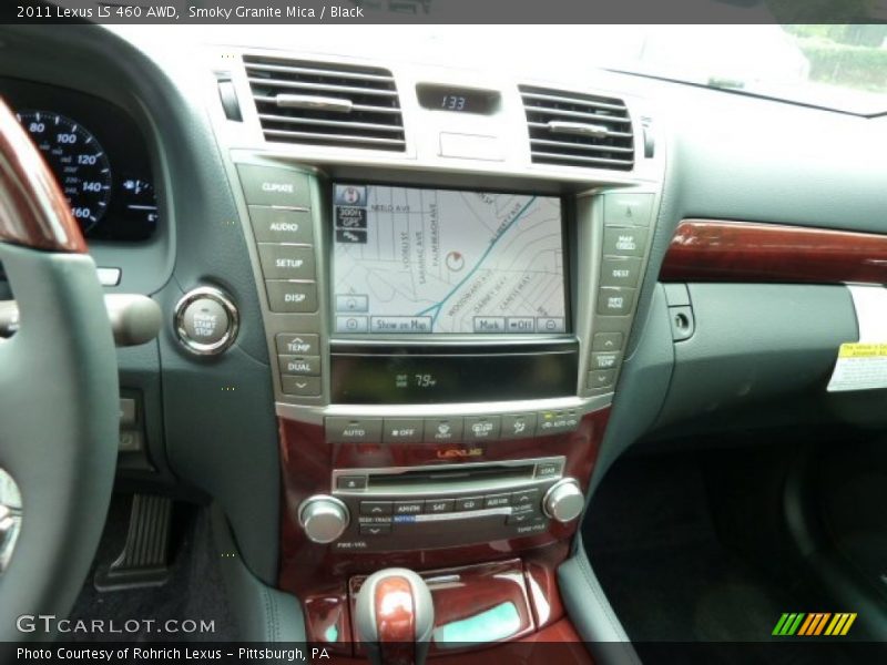 Controls of 2011 LS 460 AWD