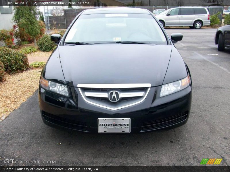 Nighthawk Black Pearl / Camel 2005 Acura TL 3.2