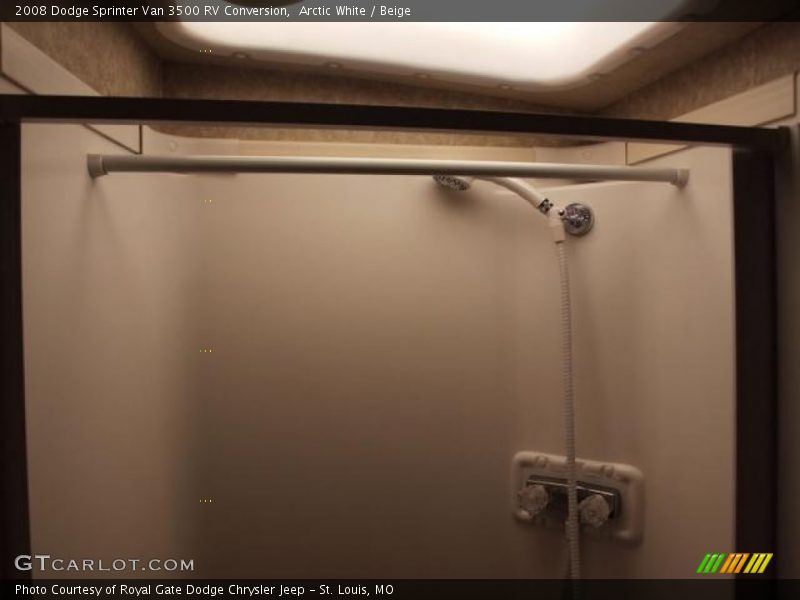 Arctic White / Beige 2008 Dodge Sprinter Van 3500 RV Conversion