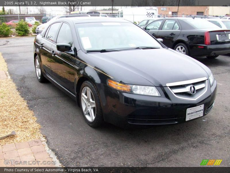 Nighthawk Black Pearl / Camel 2005 Acura TL 3.2