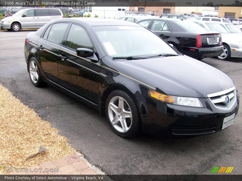 Nighthawk Black Pearl / Camel 2005 Acura TL 3.2