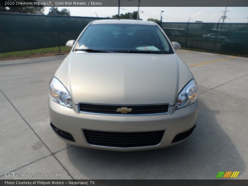 Gold Mist Metallic / Ebony 2010 Chevrolet Impala LT