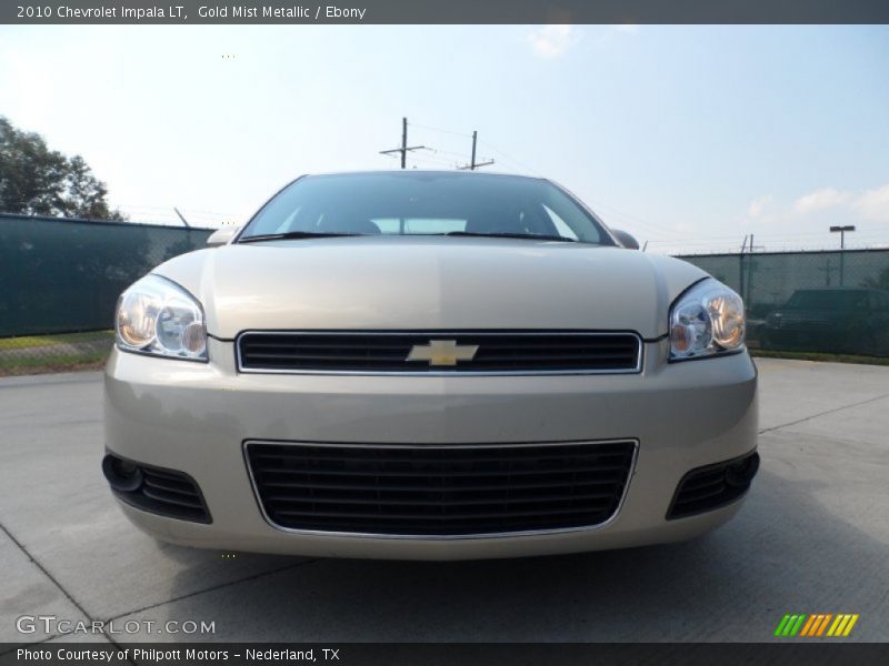 Gold Mist Metallic / Ebony 2010 Chevrolet Impala LT
