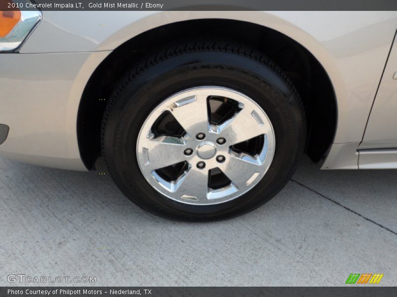 Gold Mist Metallic / Ebony 2010 Chevrolet Impala LT