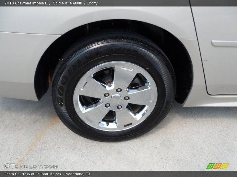 Gold Mist Metallic / Ebony 2010 Chevrolet Impala LT