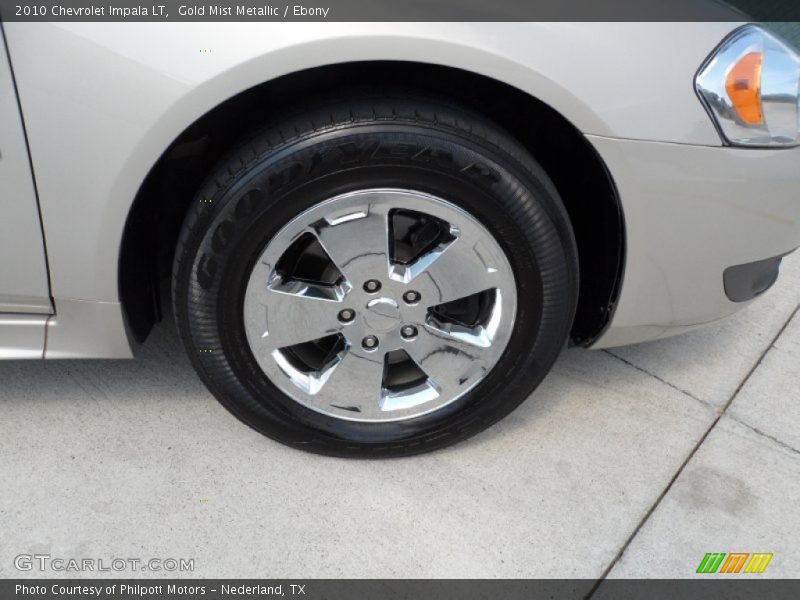 Gold Mist Metallic / Ebony 2010 Chevrolet Impala LT