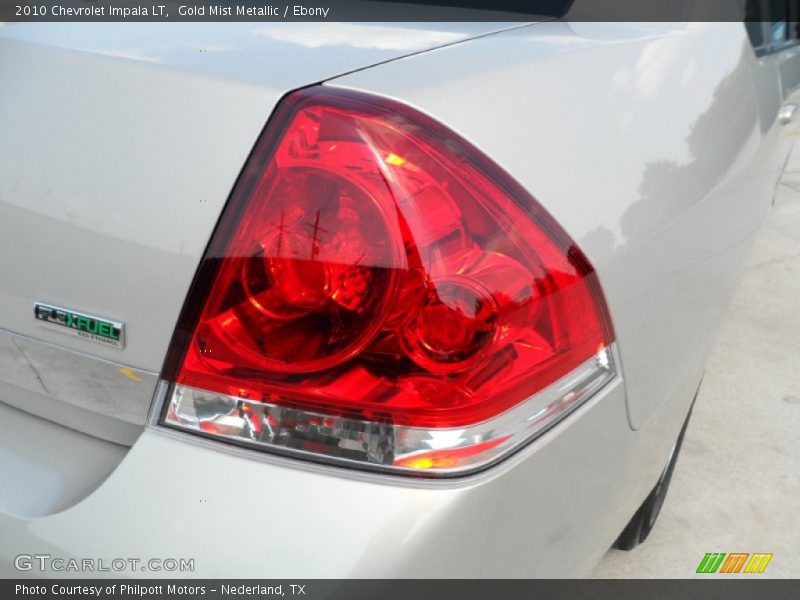 Gold Mist Metallic / Ebony 2010 Chevrolet Impala LT