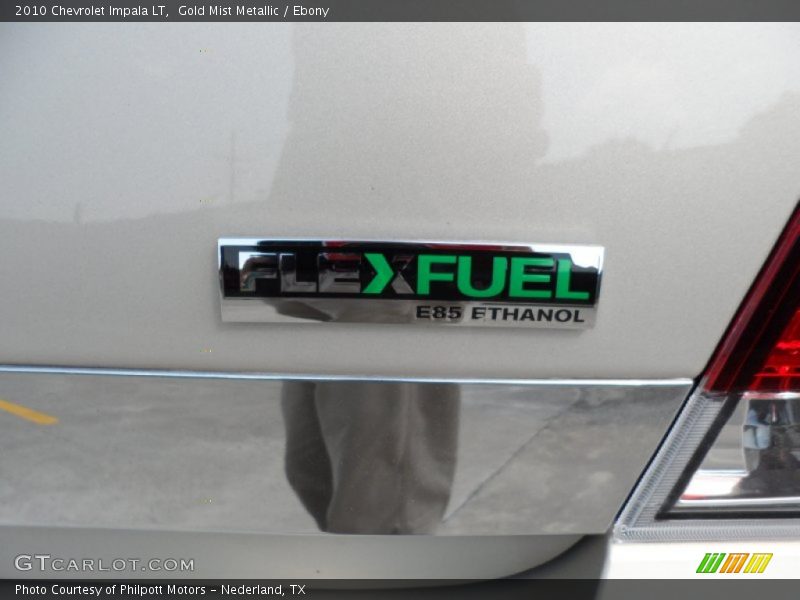 Gold Mist Metallic / Ebony 2010 Chevrolet Impala LT