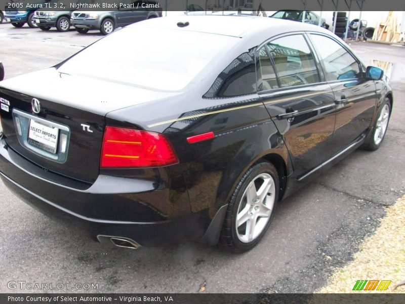 Nighthawk Black Pearl / Camel 2005 Acura TL 3.2