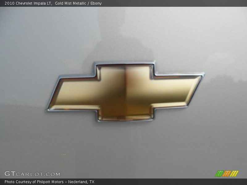 Gold Mist Metallic / Ebony 2010 Chevrolet Impala LT