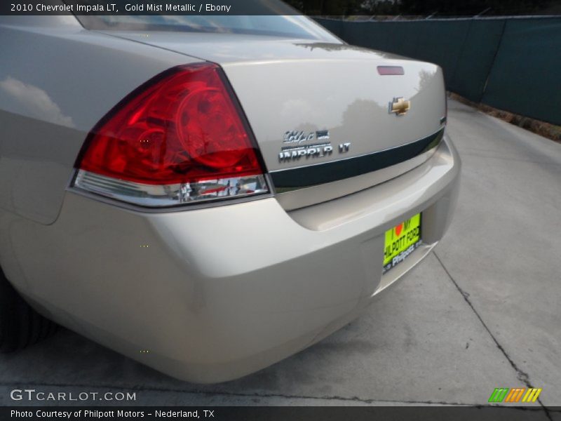 Gold Mist Metallic / Ebony 2010 Chevrolet Impala LT