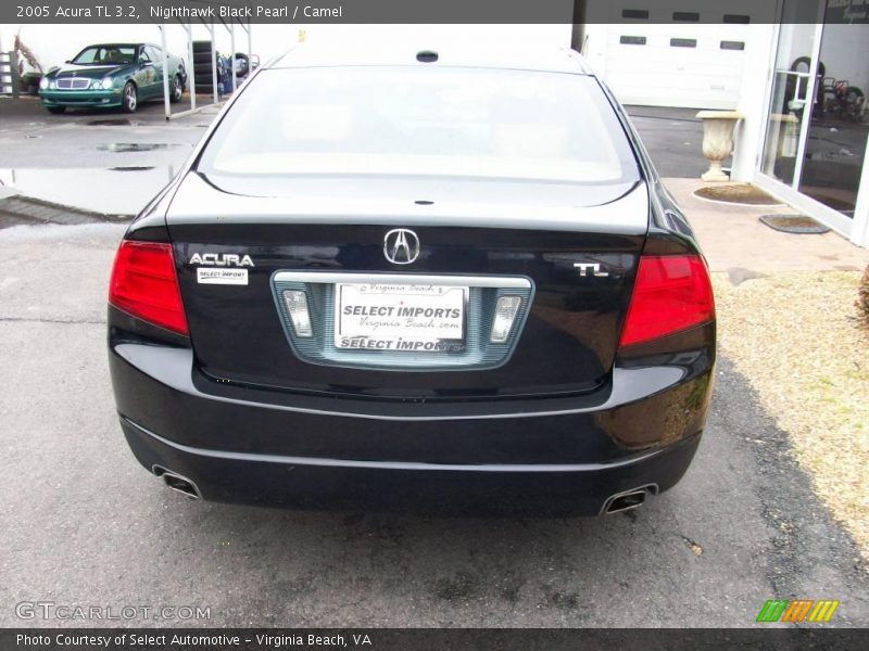 Nighthawk Black Pearl / Camel 2005 Acura TL 3.2