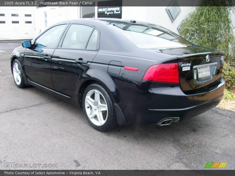 Nighthawk Black Pearl / Camel 2005 Acura TL 3.2