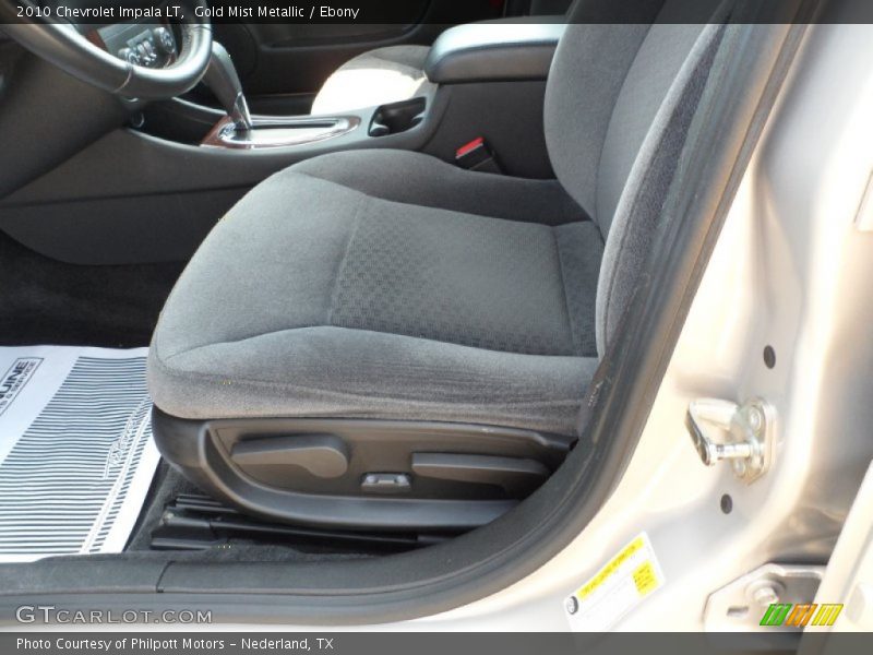 Gold Mist Metallic / Ebony 2010 Chevrolet Impala LT