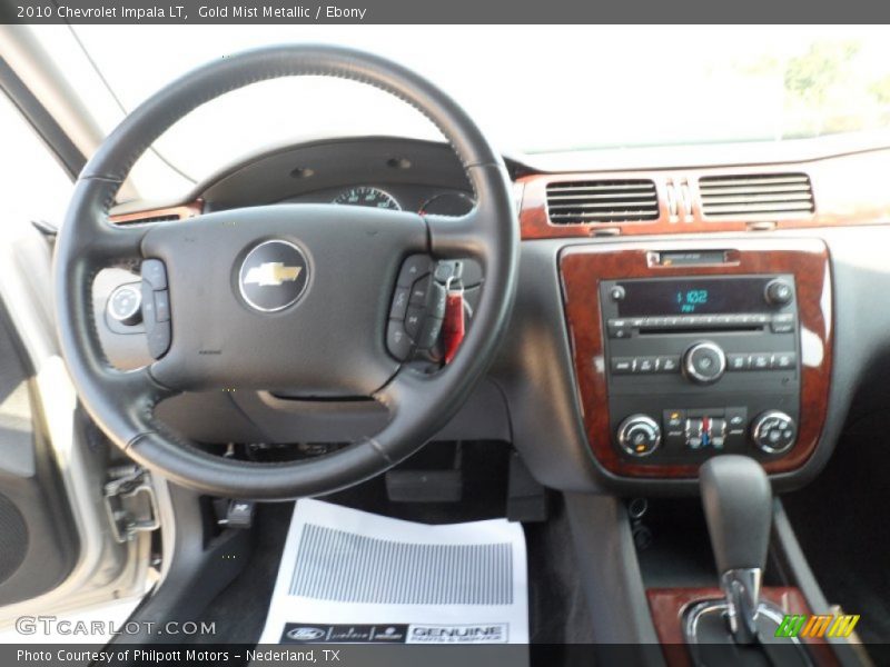 Gold Mist Metallic / Ebony 2010 Chevrolet Impala LT