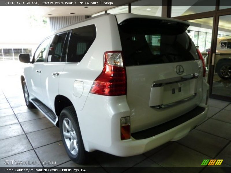 Starfire White Pearl / Ecru/Auburn Bubinga 2011 Lexus GX 460