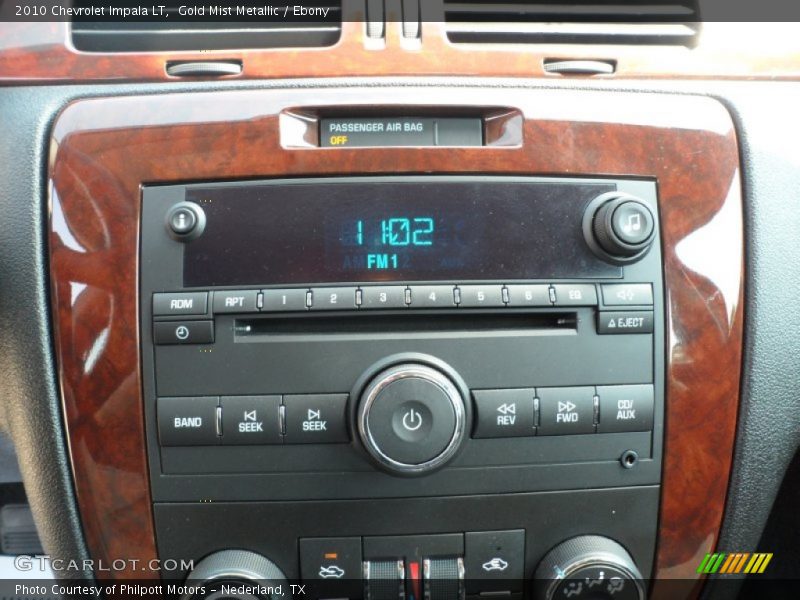 Gold Mist Metallic / Ebony 2010 Chevrolet Impala LT