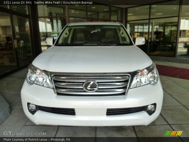 Starfire White Pearl / Ecru/Auburn Bubinga 2011 Lexus GX 460