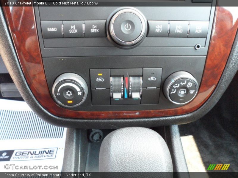 Gold Mist Metallic / Ebony 2010 Chevrolet Impala LT