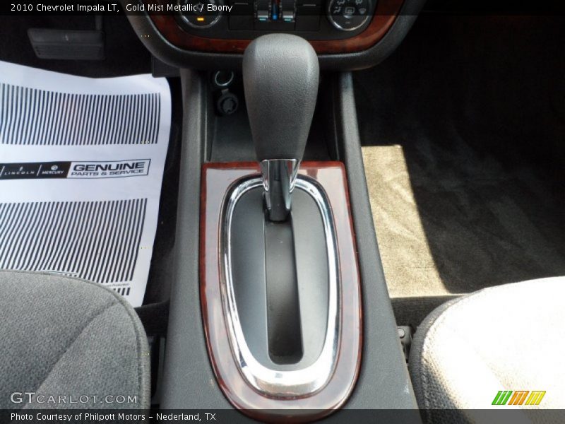 Gold Mist Metallic / Ebony 2010 Chevrolet Impala LT