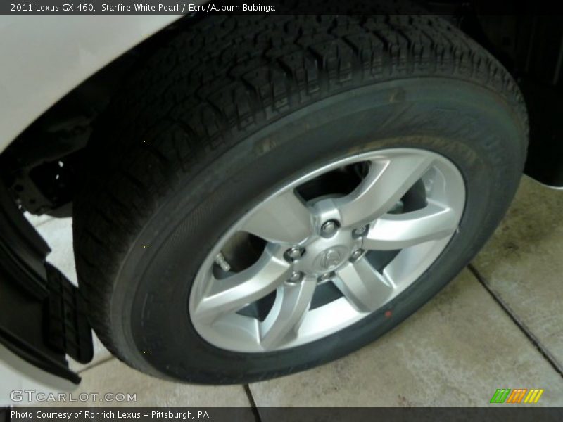 Starfire White Pearl / Ecru/Auburn Bubinga 2011 Lexus GX 460